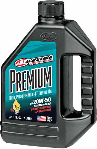 MAXIMA PREMIUM 4T 20W-50 1GAL 4/CASE 359128