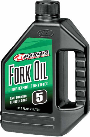 MAXIMA FORK OIL 5W 16OZ 54916