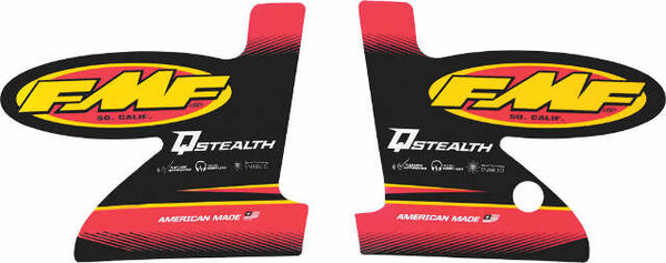 FMF 2-STROKE Q STEALTH DECAL 012692