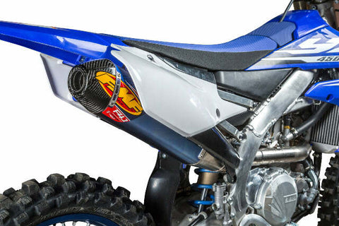 FMF FACTORY 4.1 RCT SLIP MFLR ANO TI W/CARB CAP YZ450F 044445
