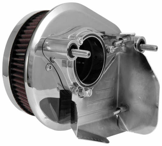 K&N STREET METAL INTAKE FLARE MIRROR FINISH RK-3949