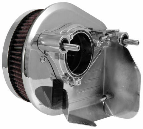 K&N STREET METAL INTAKE FLARE MIRROR FINISH RK-3949