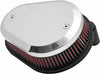K&N STREET METAL INTAKE FLARE MIRROR FINISH RK-3932