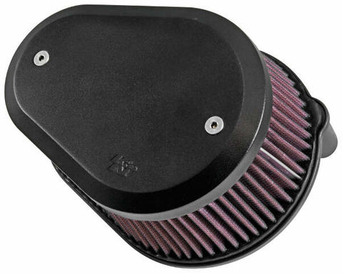 K&N STREET METAL INTAKE FLARE LG CAPACITY BLACK FINISH RK-3947XB