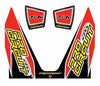 PRO CIRCUIT TI-6 WRAP/END CAP DECAL REPLACEMENT MUFFLER STICKERS DC14TI6