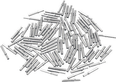 NAMZ CUSTOM CYCLE PRODUCTS DEUTSCH SOLID FEMALE TERMINALS HD# 72193-98 SOLID-SOCKETS