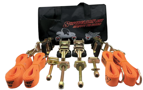 SUPERCLAMP ATV/UTV STRAP KIT 9000 ATV TIE DOWN