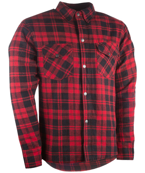 HIGHWAY 21 MARKSMAN FLANNEL BLACK/RED LG #6049 489-1180~4