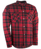 HIGHWAY 21 MARKSMAN FLANNEL BLACK/RED LG #6049 489-1180~4