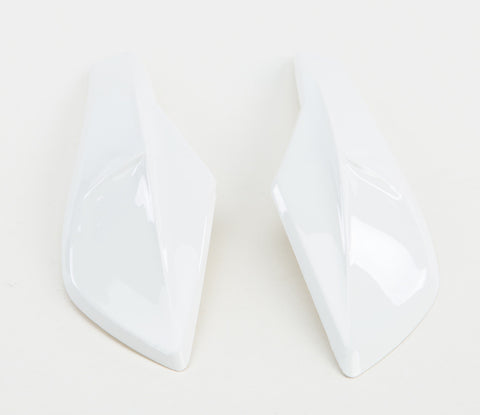 GMAX TOP FRONT VENTS LEFT/RIGHT MATTE WHITE FF-88/GM-64 G064050