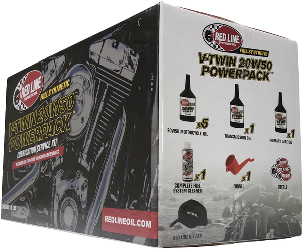 RED LINE BIG TWIN POWERPACK 20W-50 90226