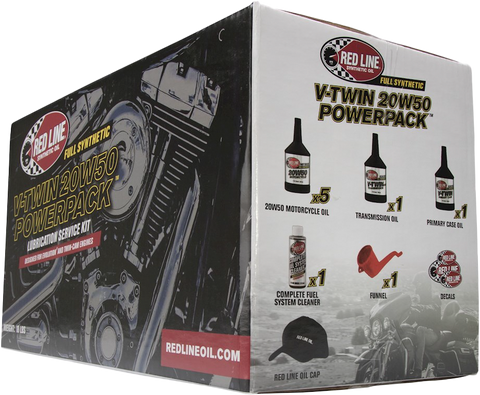 RED LINE BIG TWIN POWERPACK 20W-50 90226