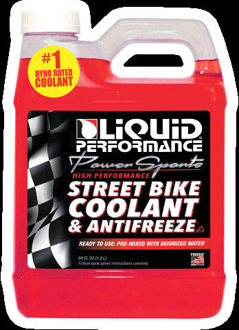 LP STREET BIKE COOLANT & ANTIFREEZE 64OZ 0535