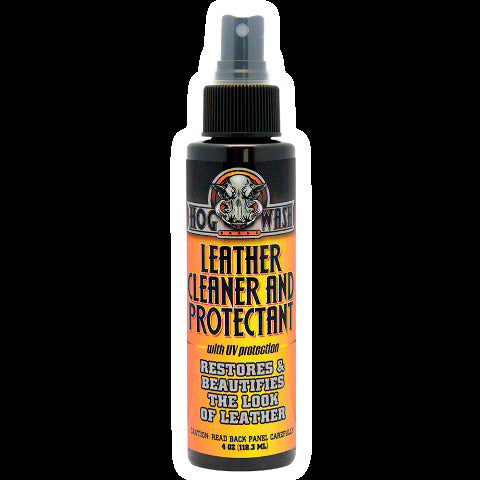 HOG WASH LEATHER CLEANER & PROTECTANT W/UV PROTECTION 4OZ HW0547