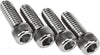 HARDDRIVE ALLEN BOLTS CHROME 4/PK FOR HANDLEBAR CLAMP 57-0023-4