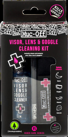 MUC-OFF VISOR/LENS/GOOGLE CLEANING KIT 202