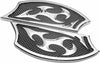 PREC. BILLET FLOORBOARDS PASSENGER BAD AXE BLACK BAX-420-ALL-BLK