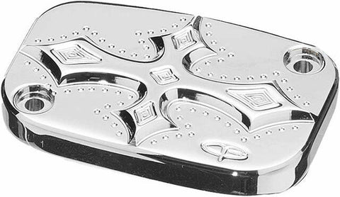 PREC. BILLET UPPER BRAKE CYLINDER COVER DARKSIDE CHROME DRK-110-02UP-CHR