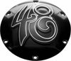 PREC. BILLET BILLET DERBY COVER SPORSTER 48 BLACK 48S-230-SPT-BLK