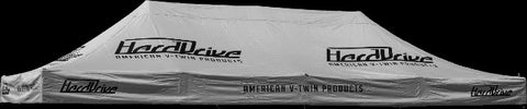 HARDDRIVE CANOPY GREY WITH LOGO 10' X 20' REPLACMENT TOP 810-9894