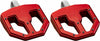 PRO ONE PRO PEG BMX V1 MINI FBOARD RED ANODIZE 500761R