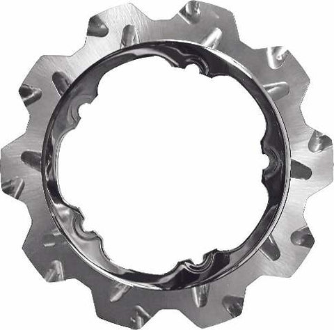 LYNDALL BRAKES HIGH CARBON STEEL PERIMETER ROTOR CHROME 11.8