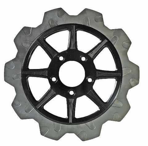 LYNDALL BRAKES HIGH CARBON STEEL PHOENIX FRONT ROTOR BLACK 11.5
