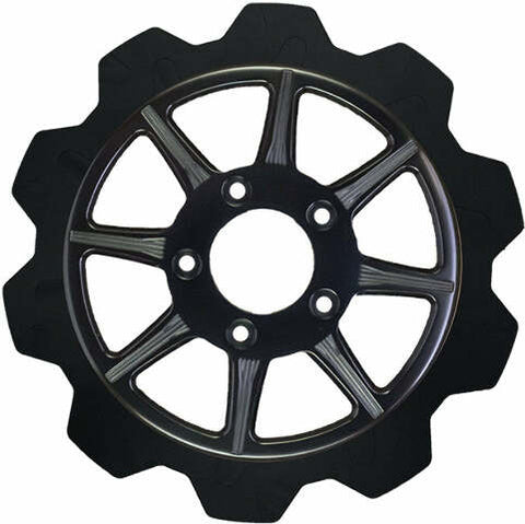LYNDALL BRAKES HIGH CARBON STEEL PHOENIX FRONT ROTOR BLACK 11.8