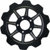 LYNDALL BRAKES HIGH CARBON STEEL PHOENIX FRONT ROTOR BLACK 11.8