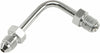 GOODRIDGE JIC TO -3 TUBE ADAPTER 90 DEGREE SHORT CHROME 3/8