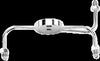GOODRIDGE FRONT BRAKE SPIDER NARROW CHROME -3AN FITTINGS PFTEEN