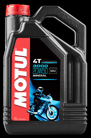 MOTUL 3000 PETROLEUM OIL 20W50 4 LT 107319
