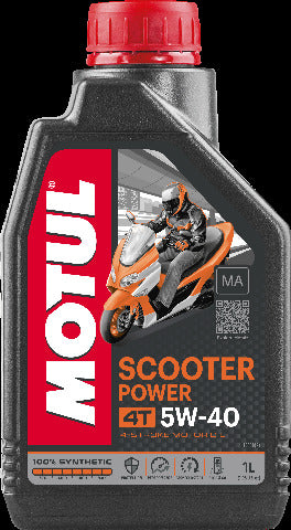 MOTUL SCOOTER 4T 5W40 SYN 1 LTR 105958