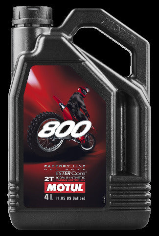 MOTUL 800 2T PRO RACING PREMIX 4-LITER 104039