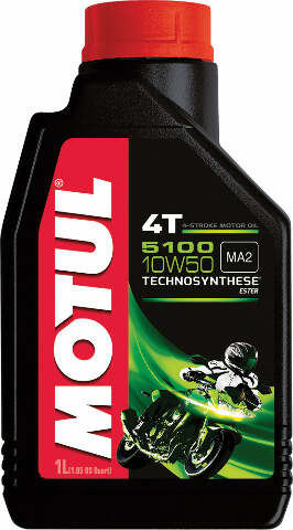 MOTUL 5100 ESTER/SYNTHETIC ENGINE OIL 10W50 LITER 104074