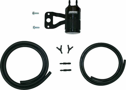 MOROSO AIR OIL SEPARATOR TWIN CAM W/STOCK AIR CLEANER BLACK 85714