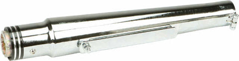 HARDDRIVE TRUMPET STYLE MUFFLER BLACK BILLET END CAP 52-925
