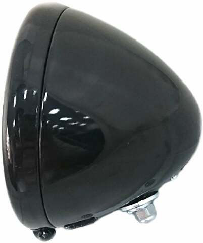 HARDDRIVE BLACK SPRINGER HEADLIGHT 12V 160052