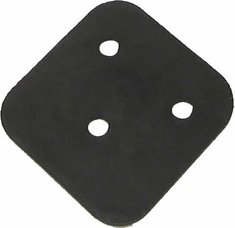 HARDDRIVE LICENSE PLATE BRACKET KIT RUBBER MOUNT FLAT STYLE 12-0049-RF