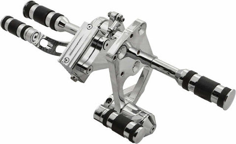 HARDDRIVE FORWARD CONTROL KIT FXST 00-12 CHR W/SLOTTED BRAKE PEDAL D35-0173