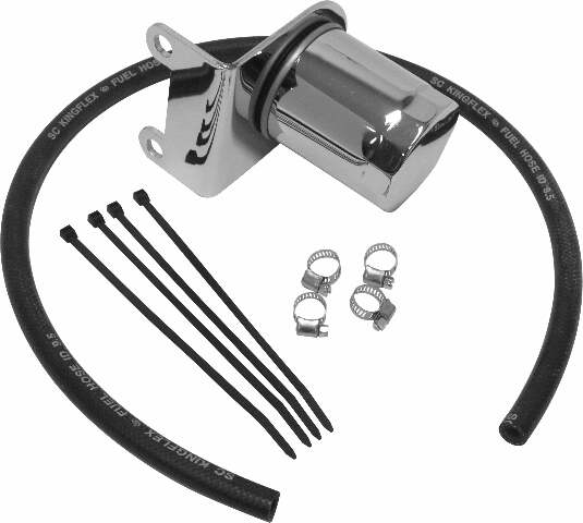 HARDDRIVE CHROME REMOTE OIL FILTER KIT BT 70-99 14-006