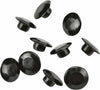 HARDDRIVE HANDLEBAR CLAMP PLUG CAPS CHROME 10/PK 03-0107-10B