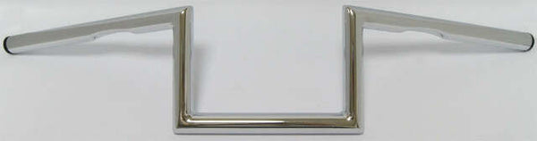 HARDDRIVE Z-BAR ONE INCH DIMPLED 6 INCH CHROME 21-228