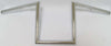 HARDDRIVE Z-BAR ONE INCH DIMPLED 10 INCH CHROME 21-234