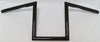 HARDDRIVE Z-BAR ONE INCH DIMPLED 10 INCH GLOSS BLACK 21-234GB