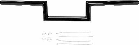 HARDDRIVE Z-BAR ONE INCH DIMPLED 4 INCH GLOSS BLACK 21-225GB