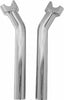 HARDDRIVE H-BAR RISERS ALUMINUM PULLBACK CHROME 9-1/2