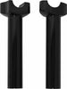 HARDDRIVE H-BAR RISERS ALUMINUM STRAIGHT BLACK 6-1/2