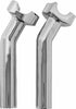 HARDDRIVE H-BAR RISERS ALUMINUM PULLBACK CHROME 6-1/2
