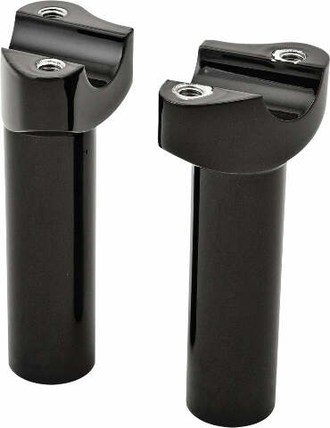 HARDDRIVE FORGED HANDLEBAR RISER STRAIGHT BLACK 4.5